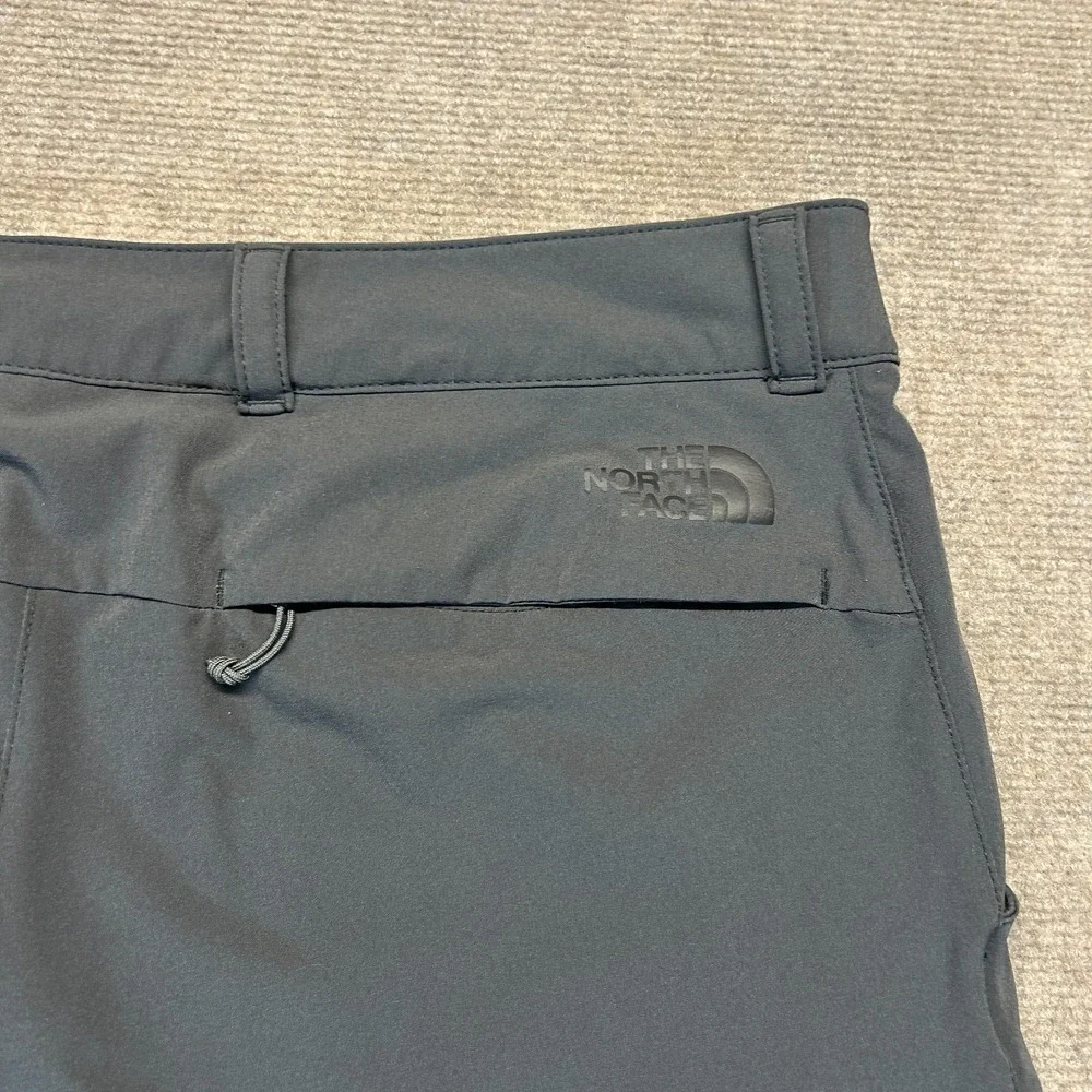North Face Paramount Pants Men's 36x32 Gray Stretch Flash Dry Articulated Knees